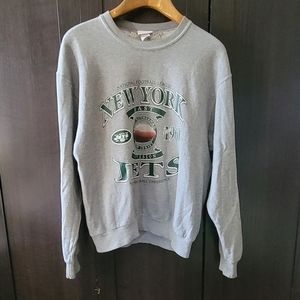 Vintage NY Jets graphic sweatshirt NFL authentic